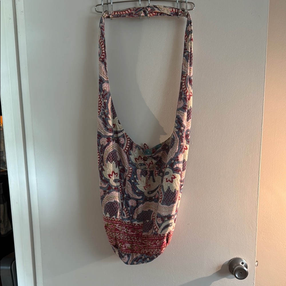 Bohemian Paisley convertible Cotton Shoulder Bag
